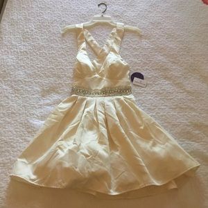 Cream Dress